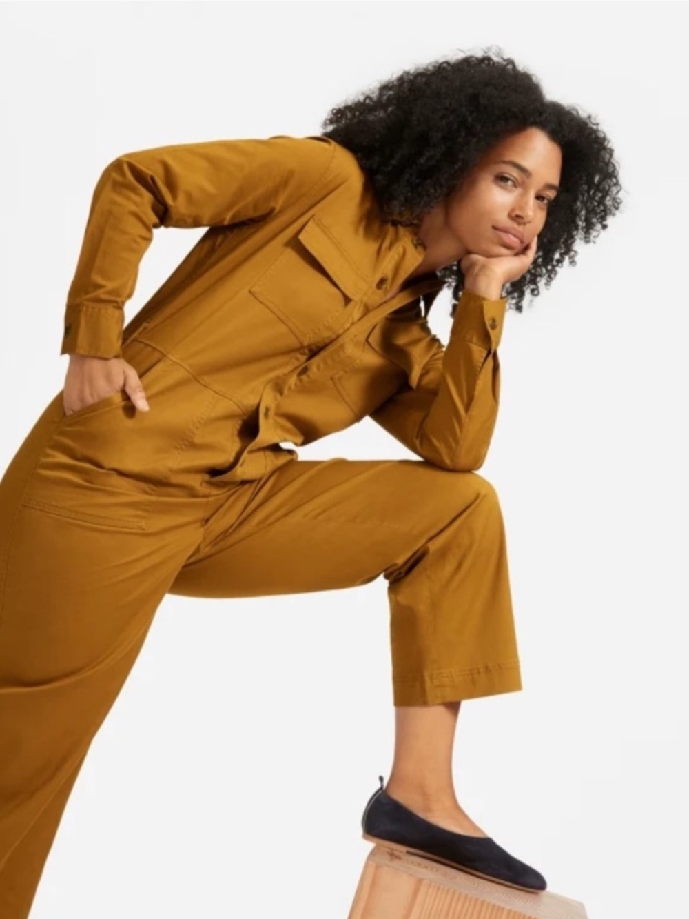Everlane Modern Utility Jumpsuit Size 10
